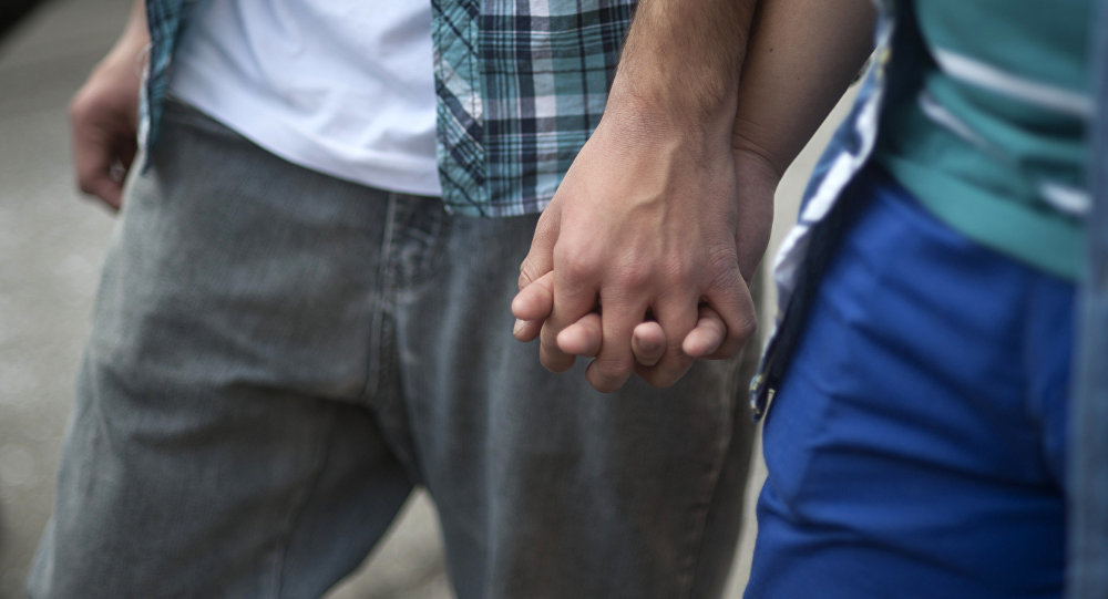 Гомосексуалисты поцеловались на глазах пассажиров в воронежской маршрутке