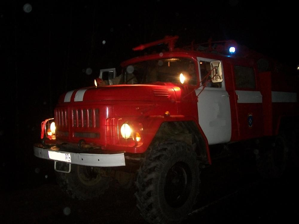 Полыхающий дом в 30 «квадратов» под Воронежем тушили 14 спасателей