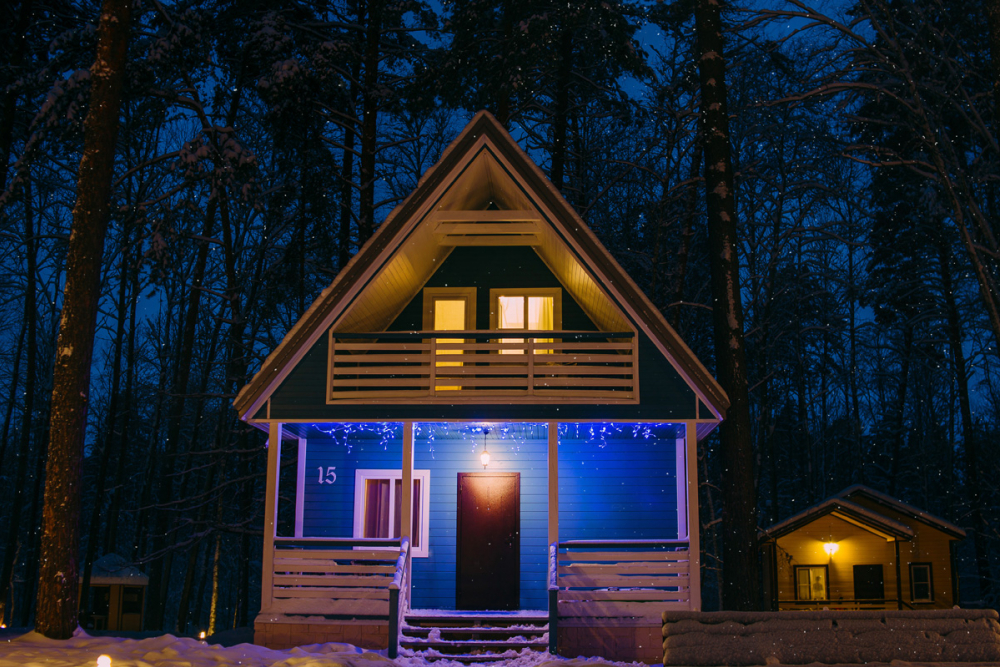 Зимние каникулы в теплых уютных домиках под Воронежем