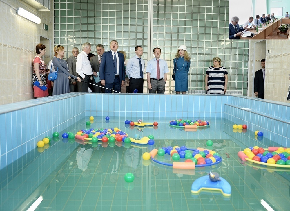 Алексею Гордееву не понравился вид нового детского сада на Левом берегу