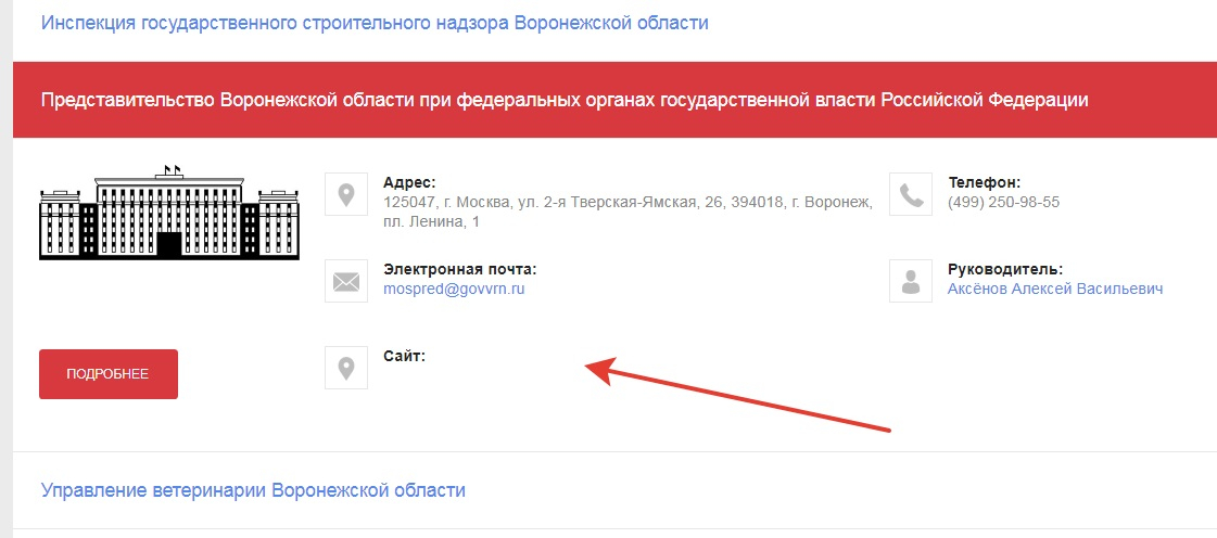 Сайт воронежской области регистрация. Представительства в Москве регионов закроют.