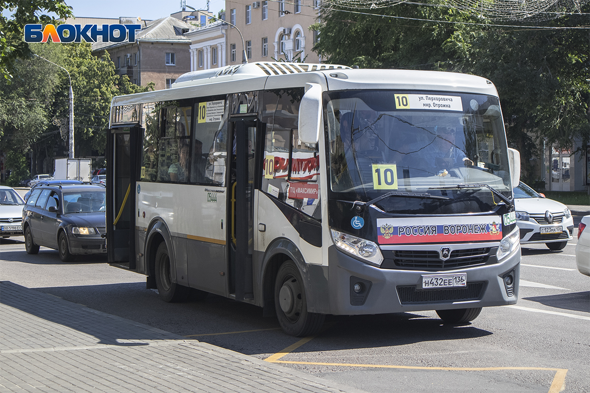 Автобусы маршрутки воронеж