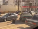 Авария спровоцировала затор на левом берегу Воронежа 
