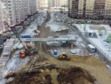 Масштабы строительства новой дороги за 1,7 млрд руб показали с воздуха в Воронеже 