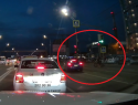 Момент смертельного ДТП с пешеходом попал на видео в Воронеже 
