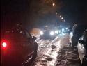 К чему приводит обледенелая дорога, показали на примере улицы в Воронеже 
