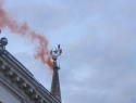 Шпиль знаменитого Дома с башней на Кольцовской подожгли в Воронеже