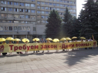 Воронежские эсеры провели пикет у областного парламента с требованием принять закон Дети войны