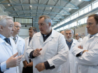 Дмитрий Рогозин приехал в Воронеж и оценил работу мехзавода 
