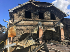 Опубликовано фото сгоревшего дома ректора Воронежского опорного университета
