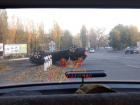 Перевернутый автомобиль у ж/д-переезда заметили на левом берегу Воронежа