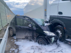 В ДТП с грузовиком погиба 9-летняя девочка и пострадал 6-летний мальчик под Воронежем
