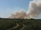 В Воронеже уже второй день тушат пожар на Авиадартсе (ФОТО)