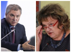 Золотые пенсионеры из воронежского правительства рассорили спикера Госдумы Володина и депутата Алимову