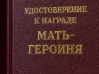 Звания «Мать-героиня» удостоились сразу три жительницы Воронежской области