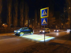 Подсвеченный пешеходный переход появился на левом берегу Воронежа