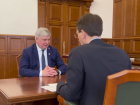 Опубликовано видео переговоров воронежского губернатора с полпредом Щеголевым