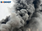 Два крупных склада горят в Новоусманском районе Воронежской области