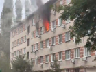 Общежитие загорелось в Советском районе Воронежа