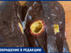«Купила на Остужева»: фото жуткой, больной говяжьей печени опубликовано в Воронеже 
