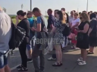"Человеческая пробка" попала на видео в Воронеже