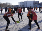На День зимних спорта новички воронежского регби прошли боевое крещение