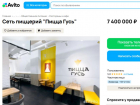 Сеть пиццерий «Пицца Гусь» выставили на продажу почти за 7,5 млн рублей в Воронеже