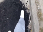 Отвратительный ремонт дороги «черноземом» воронежец показал на видео