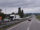 Автомобилисты встали в огромную пробку, покидая Воронеж