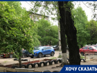 Недостатки двора на левом берегу показали на видео в Воронеже