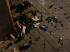 Свинарник от молодоженов на Каменном мосту запечатлели на видео в Воронеже