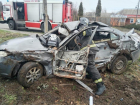 Водитель погиб после столкновения с газовой трубой в Воронежской области