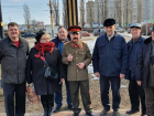 Бутафорский Сталин поздравлял воронежцев с Днем защитника Отечества