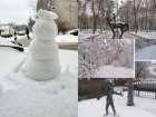 Как выглядит Воронеж после мощного снегопада показали на фотографиях