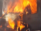 Водитель «Газели» сгорел после столкновения с фурой под Воронежем