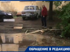 В Воронеже сообщили о попадании молнии в дерево