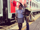 Анастасию Волочкову в шубе на воронежском вокзале высмеяли поклонники