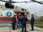 Вертолет МЧС доставил тяжелобольного мужчину из Москвы в Воронеж
