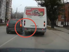 Подлый поступок по отношению к маршрутчику попал на видео в Воронеже