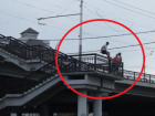 Сумасшедший паркурщик, прыгающий по перилам Чернавского моста, привел в ужас жителей Воронежа
