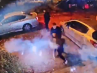 Сработал световой пистолет: похищение девушки попало на видео в Воронеже