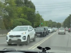 Авария автобуса и «Нивы» парализовала движение в воронежской Березовой роще