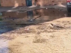 Неистовый потоп во дворах на воронежском Машмете записали на видео