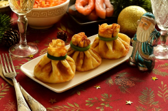 Что приготовить к Новому году: блюдо "Мешок Деда Мороза"