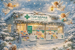 Сеть аптек «Горздрав» поздравляет всех жителей Воронежа с Новым Годом и Рождеством! 