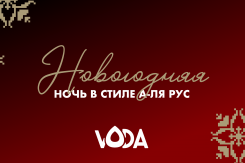 Встречай Новый 2026 год в VODA