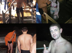 Небывалый ажиотаж вызвали крещенские купания среди воронежской молодежи