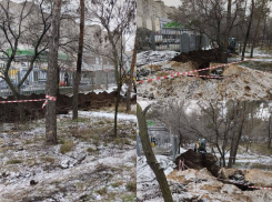 Незаконные земляные работы заметили вблизи обновляемого парка «Танаис» в Воронеже