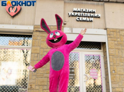 Любись, как розовый кролик, в новом 2023 году 