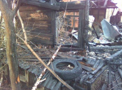 В Воронеже злоумышленники подожгли гараж с иномаркой